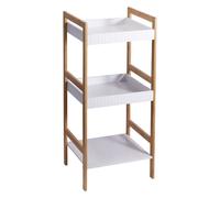 SCAFFALE PORTABIANCHERIA DA BAGNO cm 36 x 30 x h.80 - 3 ripiani