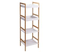 SCAFFALE PORTABIANCHERIA DA BAGNO cm 36 x 33 x h.110 - 4 ripiani
