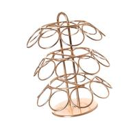 Scaffale portaoggetti con 27 fessure individuali | Layout a fessura circolare impilata verticalmente, accesso di rotazione a 360 gradi, freestandin