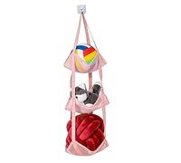 Scaffale portaoggetti da appendere sopra la porta, organizer per palloni da appendere, ideale per pallacanestro, calcio, pallavolo, camera da , armadio, garage, stanza dei giochi