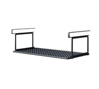 Scaffale portaoggetti da appendere sotto l'armadio, organizer retrattile da appendere, cestino multiuso per scarpe, , per lavanderia, cucina, dispensa D