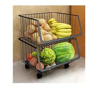 Scaffale portaoggetti da cucina, carrello mobile con ruote per verdure e frutta, organizer multistrato dal pavimento al soffitto, scaffale salvaspazio