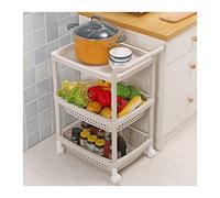 Scaffale portaoggetti da cucina scaffale da cucina dal pavimento al soffitto carrello multistrato per verdure e frutta cesto portaoggetti armadietto con ruote mobili ripiani portaoggetti (colore: 4