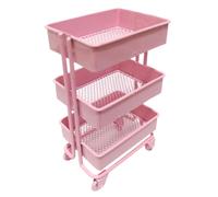 Scaffale portaoggetti in ferro in miniatura in scala 1:12, arredamento per la