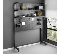 Scaffale portaoggetti in metallo, resistente, multi-livello, regolabile, per snack, concessioni home theater, organizzazione garage