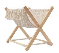 Scaffale portaoggetti in tessuto - Organizer pieghevole in corda di cotone | Scaffale da pavimento portariviste portatile per soggiorno, camera da, asilo, elegante cestino per libri e giochi