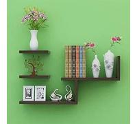 Scaffale portaoggetti mensola gratis punzonatura decorativa in legno assicella mensola da parete per riporre libri vaso di fiori cucina arte bagno organizza (colore: taglia B: bullone di espansione