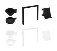 Scaffale portaoggetti per accessori da caffè, compatibile con macchina da caffè xBloom Studio, design a più scomparti, staffa staccabile, organizer per caffè espresso per gli appassionati di caffè