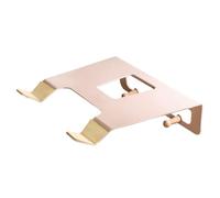 Scaffale portaoggetti per bicicletta - Gancio orizzontale in acciaio, stabile da appendere alla parete, design robusto per mountain bike, biciclette ibride, ideale per riporre la bicicletta