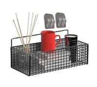 Scaffale portaoggetti per doccia - Organizer da parete autoadesivo, senza supporto per griglia per trapano, spazio di utilizzo efficiente | Soluzione di stoccaggio per bagno cucina per articoli da