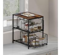 Scaffale Portaspezie - Organizer da Cucina - Scaffale da Cucina,Cassetto Scorrev