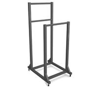 Scaffale portatile di stoccaggio con le ruote - efficiente organizzatore per il magazzino e l'uso della fabbrica