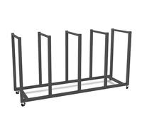 Scaffale portatile di stoccaggio con le ruote - efficiente organizzatore per il magazzino e l'uso della fabbrica