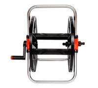 Scaffale portautensili per tubi d’acqua da 35 metri, avvolgitubo portatile con manico pieghevole, grande scaffale per la conservazione di corde ad alta capacità, ideale per