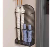 Scaffale regolabile da parete per ingresso, organizer salvaspazio per piccole case, facile installazione, design moderno, perfetto per una vita senza ingombri