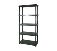 Scaffale resina 5 ripiani 90x40xh188 cm