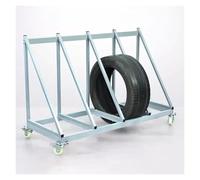 Scaffale resistente di stoccaggio della gomma di rotolamento per le officine di riparazione automatica, trasportatore universale del supporto del supporto del