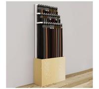 Scaffale resistente per cinture, espositore commerciale per cinture, sciarpe, cravatte e borse, organizer per armadio da uomo e boutique