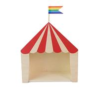 Scaffale Saving Chalet a Forma di Figurine Galleggianti Della, rosso