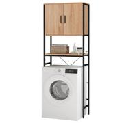 Scaffale Sopra Lavatrice Mobile Sopra WC Scaffale da Bagno Armadietto con