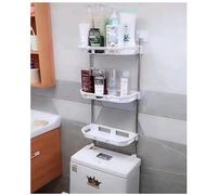 SCAFFALE SOPRA LAVATRICE O WC CON 3 RIPIANI SALVASPAZIO PER BAGNO