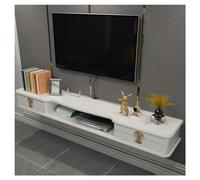 Scaffale sospeso da parete in metallo, espositore multistrato, libreria illuminata, supporto TV versatile, console multimediale, decorazione per la casa salvaspazio
