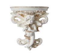 Scaffale sospeso decorativo da parete, appendiabiti con statua , decorazione