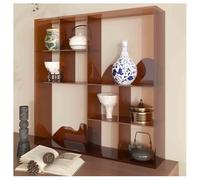 Scaffale sospeso in acrilico, espositore invisibile per tazze da caffè e oggetti da collezione, perfetto per soggiorno e organizzazione dell'ufficio