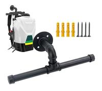 Scaffale spray da giardino - Supporto per ventilatore a zaino: metallo resistente, forte capacità di carico, facile installazione, design stabile | Ideale per il montaggio a parete, organizzazione del
