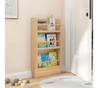 Scaffale stretto da parete per riporre i libri in camera da letto, soggiorno e stanza dei bambini