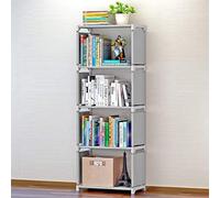 Scaffale Stretto, Scaffale con Scaffale d'angolo con una Forte capacità di Cuscinetto Multi -strato in Piedi Scaffale, Scaffali di Archiviazione, Scaffale della Libreria per Ufficio per lo Studio R