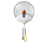 Scaffale superiore per pentole da parete con coperchio per pentola con | Supporto per pentola con vassoio antigoccia rimovibile per dispensa, cucina, armadio, appartamento