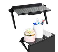 Scaffale universale per televisori e monitor 26x11 cm nero