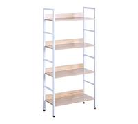 Scaffale verticale in metallo - versatile libreria scarpiera bagno armadio e contenitore per fiori - soluzione elegante per la casa e per riporre oggetti decorativi