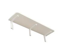 Scaffali a parete, ripiani in legno galleggiante rustico per bedone, bagno, soggiorno, cucina Ivory 20 * 60cm