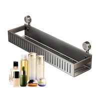 Scaffali a per bagno - Supporto per doccia senza perforazione con ventose adesive forti, conservazione durevole e impermeabile, design poco ingombrante, soluzione organizzativa ideale