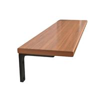 Scaffali da bagno sopra la carta igienica unità scaffale montata per l'organizzatore per decorazioni per la casa Walnut 30 * 60cm