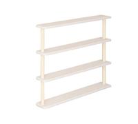 Scaffali di legno multifunzionali di stoccaggio, scaffale di esposizione indipendente con progettazione aperta per il risparmio di spazio dell'ufficio e della casa