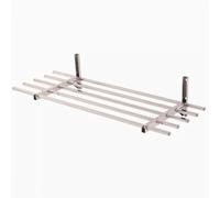 Scaffali galleggianti da parete, resistenti, staffe in acciaio inox per organizzare gli strumenti in garage, capannone, cantina, magazzino