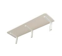 Scaffali galleggianti per muro, mensole a parete in legno Display decorativo scaffale a parete galleggiante per soggiorno, camera da letto, bagno, cucina, ufficio a casa, lavanderia Ivory 20 * 60cm