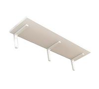 Scaffali galleggianti per muro, ripiani a parete multifunzionale, facile da installare, adatti per cucina, bagno e soggiorno Ivory 20 * 70cm