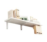 Scaffali galleggianti, ripiani galleggianti per la parete a in legno Shelge scaffale legna il soggiorno cucina camera da letto bagno foto organizzazione casa e decorazioni murali Ivory 30 * 90cm