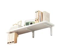 Scaffali galleggianti, scaffale montato a parete, display di sporgenza per immagini, mensole decorative per soggiorno, camera da letto, bagno, cucina, ufficio a casa, lavanderia Ivory 30 * 40cm