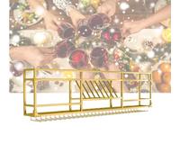 Scaffali per barrette da vino a muro montato con shelf di bottiglie di liquore con portabole in vetro a sospeso con scaffali a barre galleggiante leggera a led contropiede per giradie alla parete da