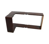 Scaffali per la parete della stanza - Organizzatore rustico | Scaffale per display angolare: soluzione di archiviazione per decorazione da parete vintage per la casa, bagno, do