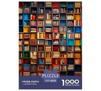 Scaffali per libri 1000 Pezzi Puzzle Adulti IntRattotenimento Creativo Per Gioco Familiare Regalo Per Adulti E Bambini Da 14 Anni E Più 38x26cm/1000pcs