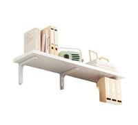 Scaffali per mensole angolare scaffali galleggianti montati per il bagno cucina soggiorno decorazioni per la camera da letto Ivory 20 * 60cm