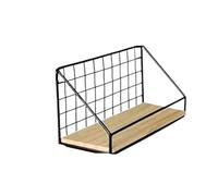 scaffali per parete, Set di 3 mensole da parete creative, mensole portaoggetti da appendere alla parete in ferro for camera da letto, cestini portaoggetti, mensole sospese, arredamento for la casa