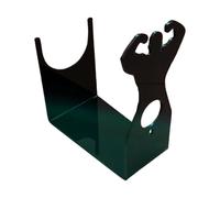 Scaffali per vino - Espositore per mensole | Supporto per bottiglie - Supporto a figura scolpito Strongman, di vetrina trasparente, ideale per case, cucine, bar, feste, feste serali adesso