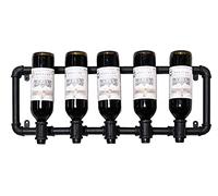 Scaffali per vino Loft Appeso a Parete In Ferro Rack di Vino Tubi Acqua Bar Decorare Bottiglia di Vino Shees Tipo Invertito Bar Scaffale Vino Rosso